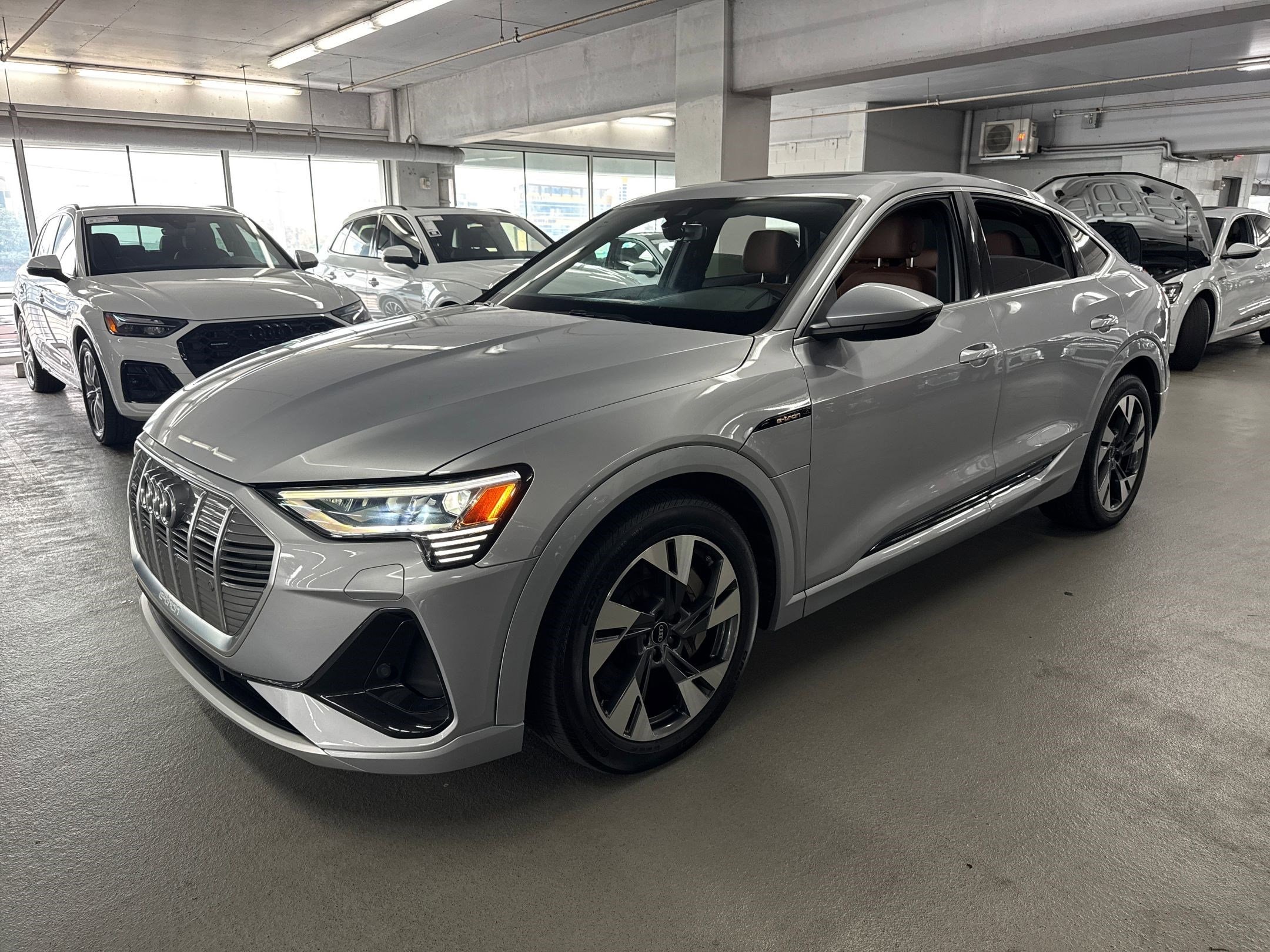 Used 2022 Audi e-tron Sportback Premium with VIN WA11AAGE0NB026242 for sale in Houston, TX