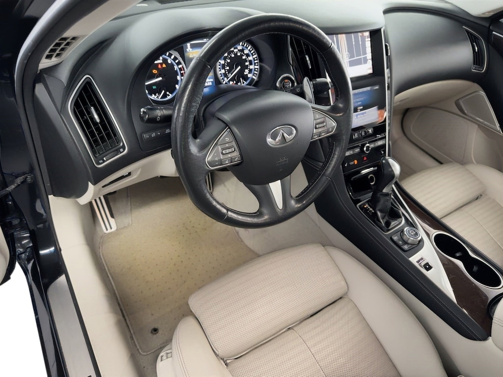 Used 2017 INFINITI Q50 Red Sport 400 Sedan