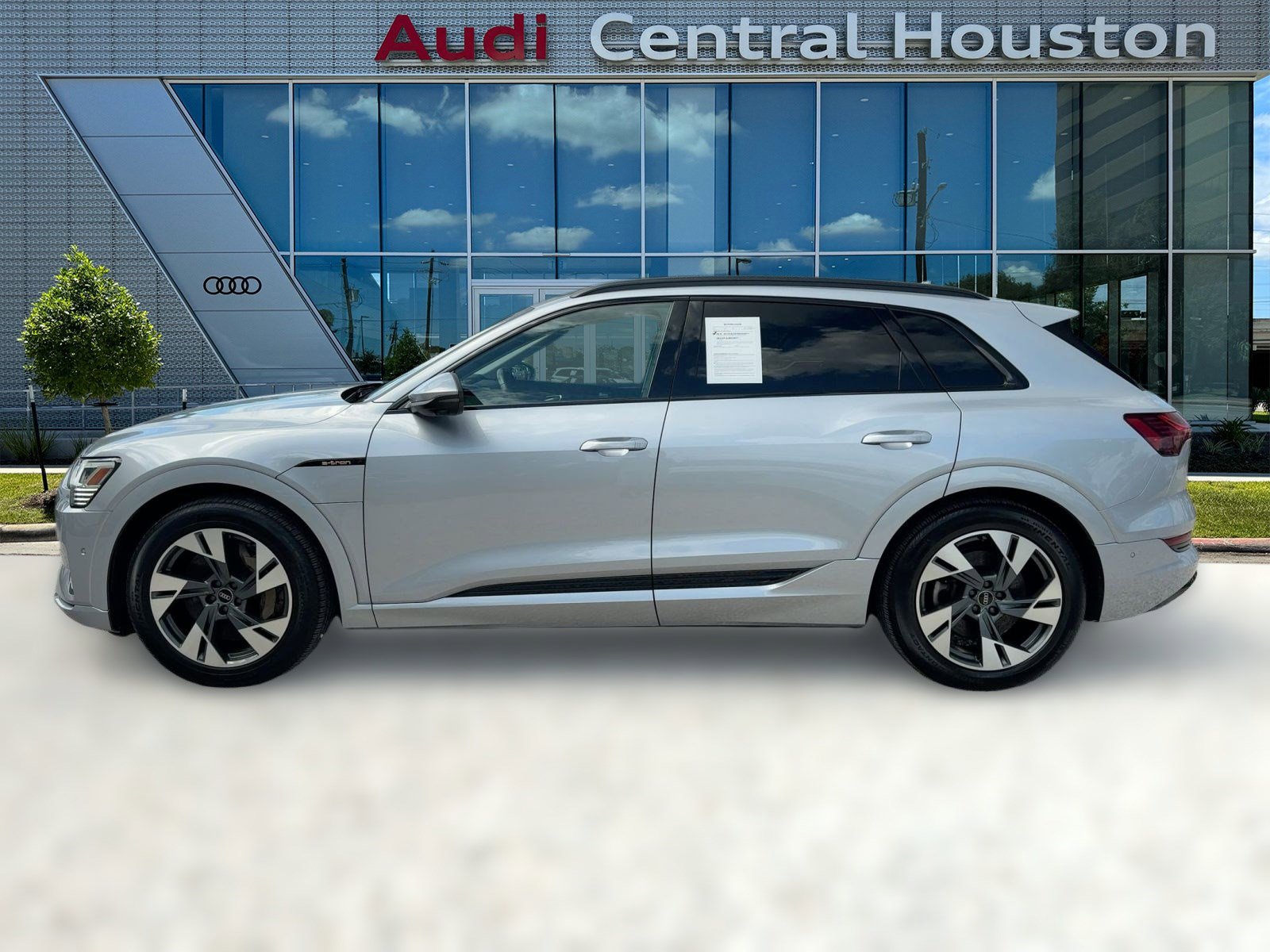 Certified 2022 Audi e-tron Premium with VIN WA1AAAGE9NB007608 for sale in Houston, TX