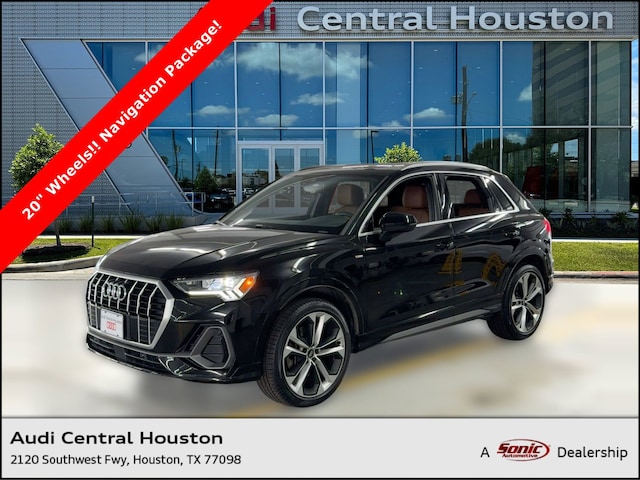 Used 2020 Audi Q3 S line Premium Plus SUV for sale in Houston