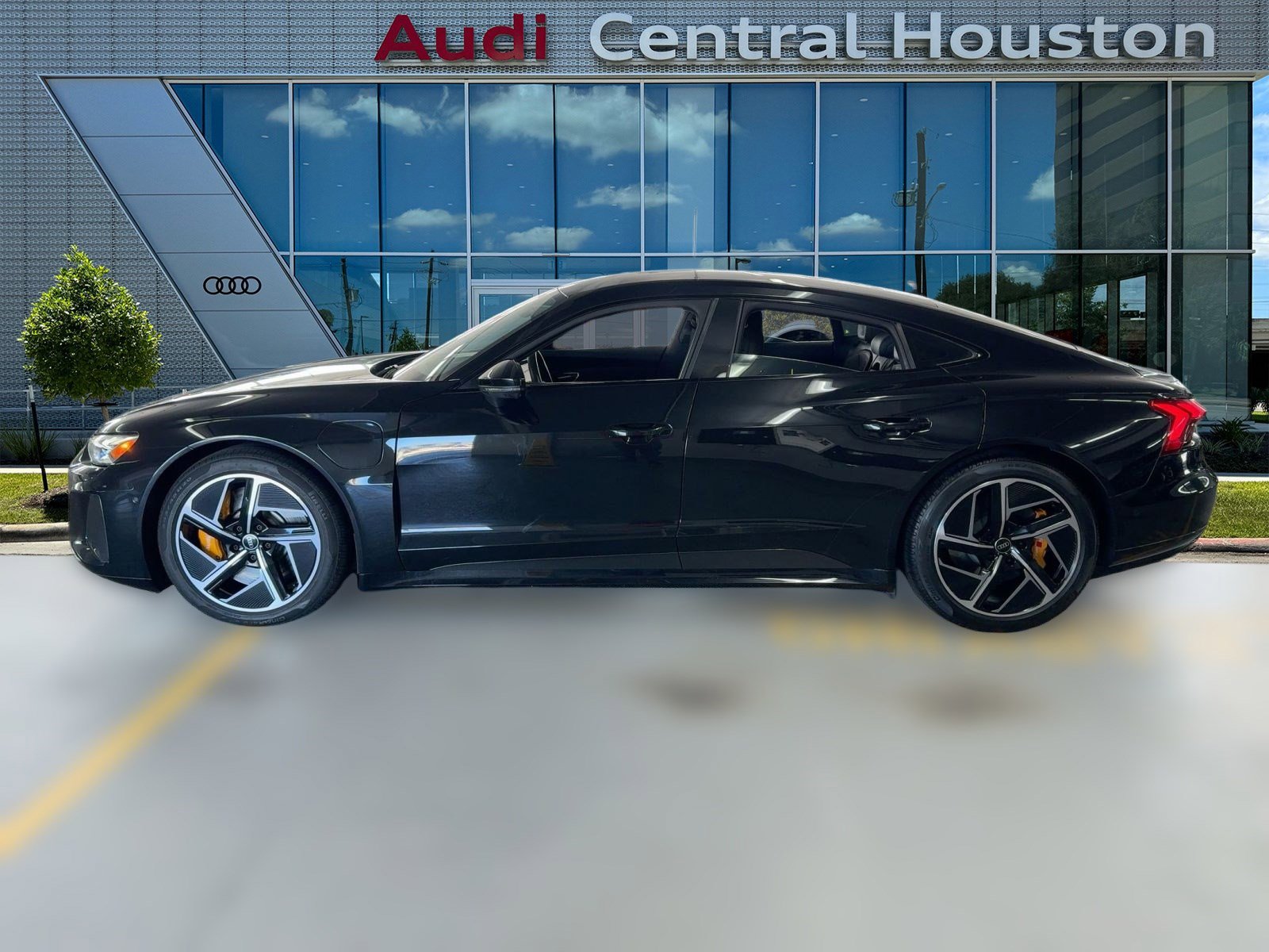 Certified 2023 Audi RS e-tron GT Base with VIN WAUBHBFW7P7900904 for sale in Houston, TX