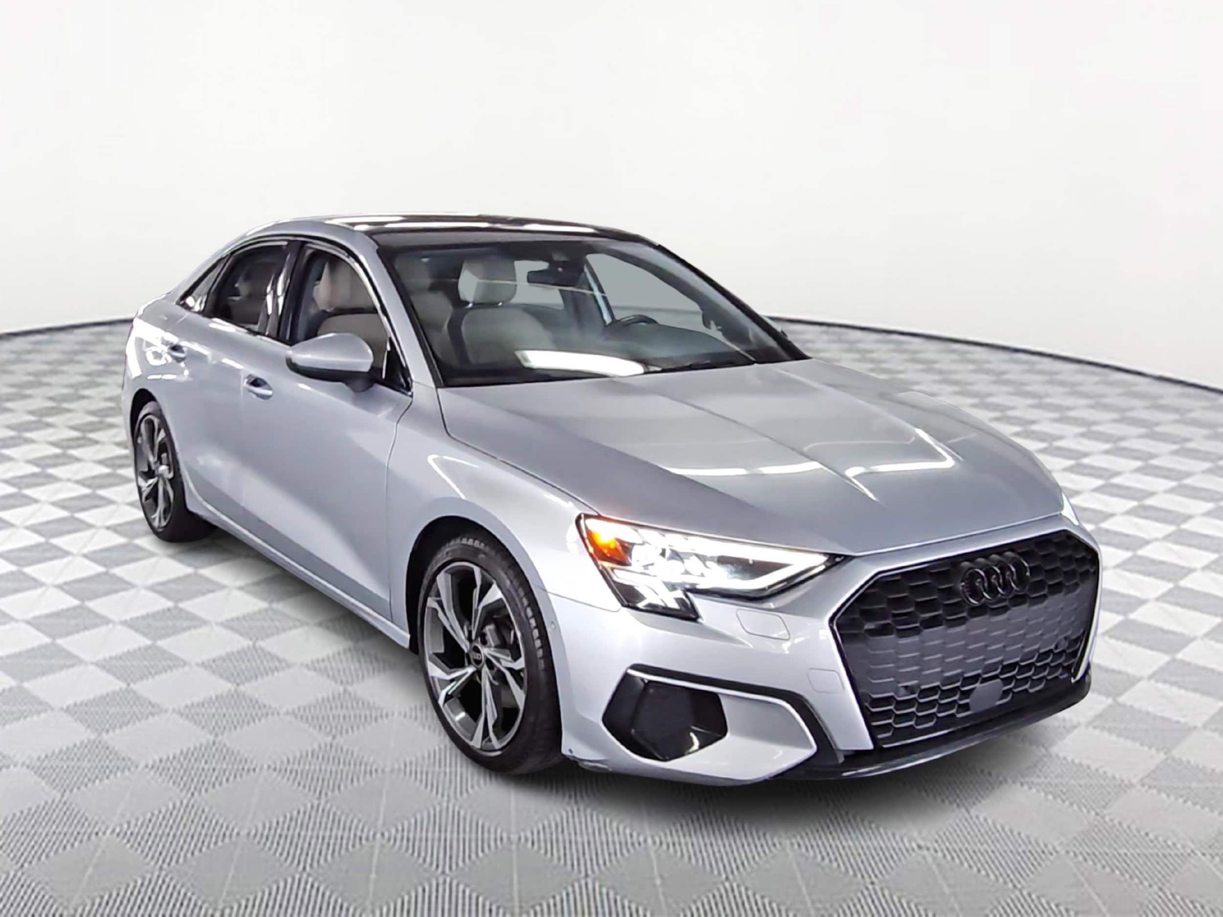 Certified 2023 Audi A3 Sedan Premium Plus with VIN WAUBUDGY8PA086563 for sale in Houston, TX