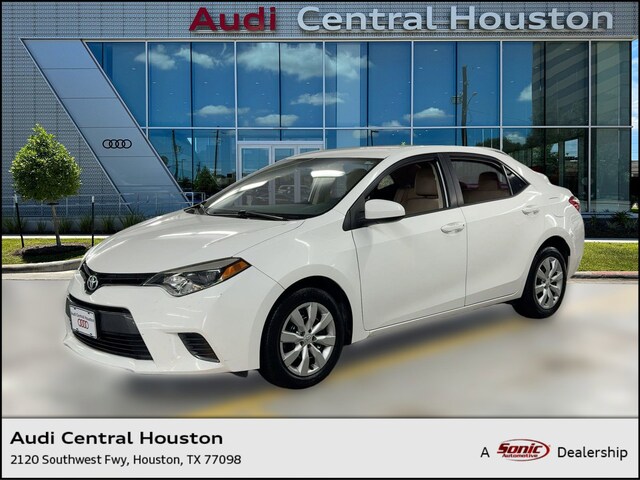 Used 2015 Toyota Corolla LE Sedan for sale in Houston