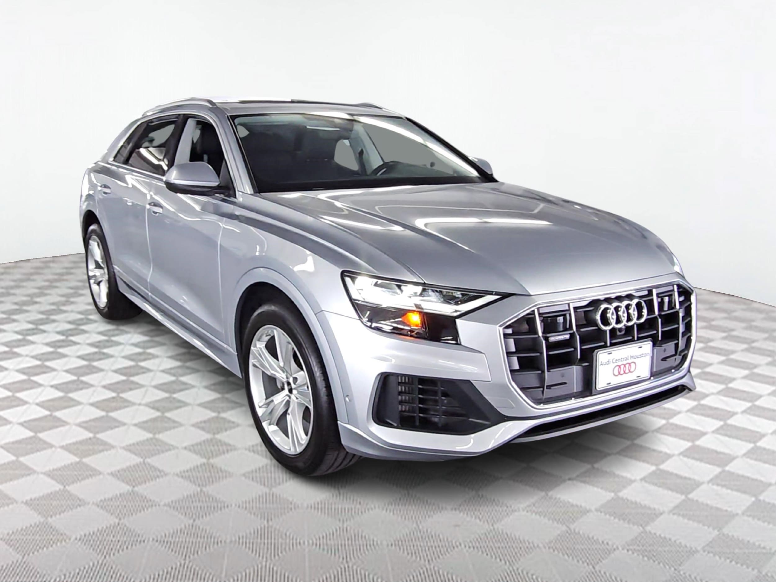 Certified 2022 Audi Q8 Premium Plus with VIN WA1BVBF14ND027427 for sale in Houston, TX