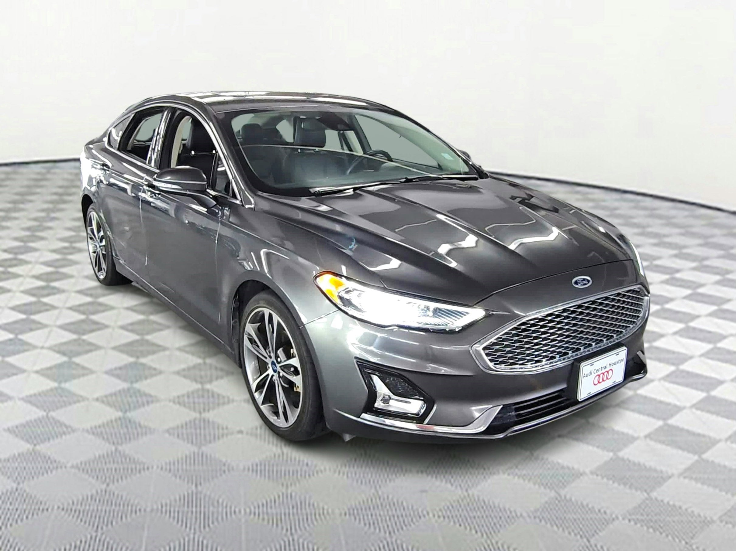 Used 2019 Ford Fusion Titanium with VIN 3FA6P0D96KR140898 for sale in Houston, TX