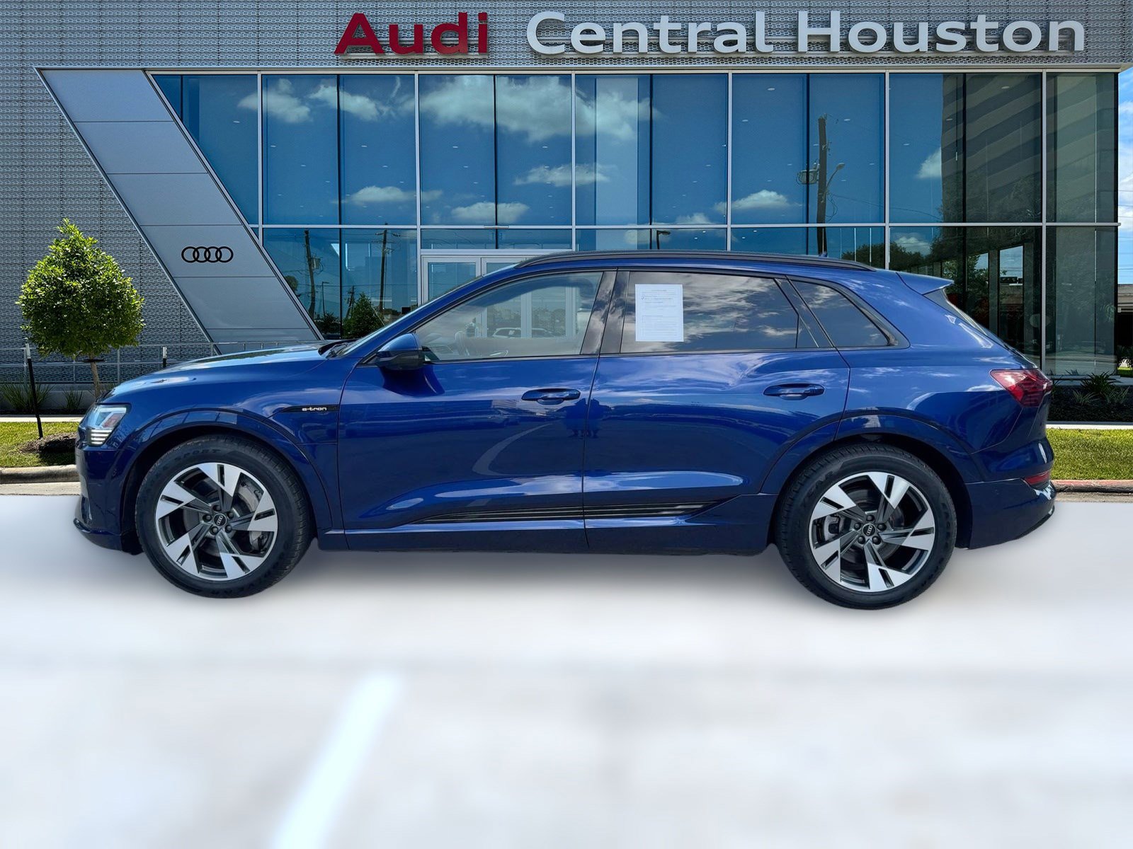 Certified 2022 Audi e-tron Premium with VIN WA1AAAGE0NB012373 for sale in Houston, TX
