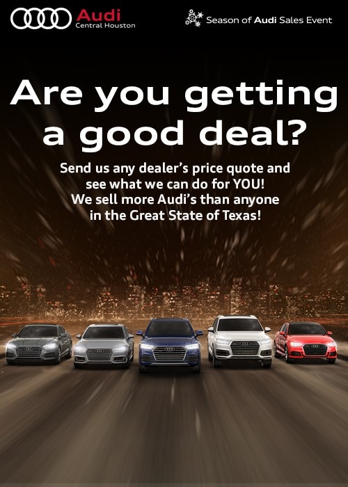 New Audi Specials In Houston