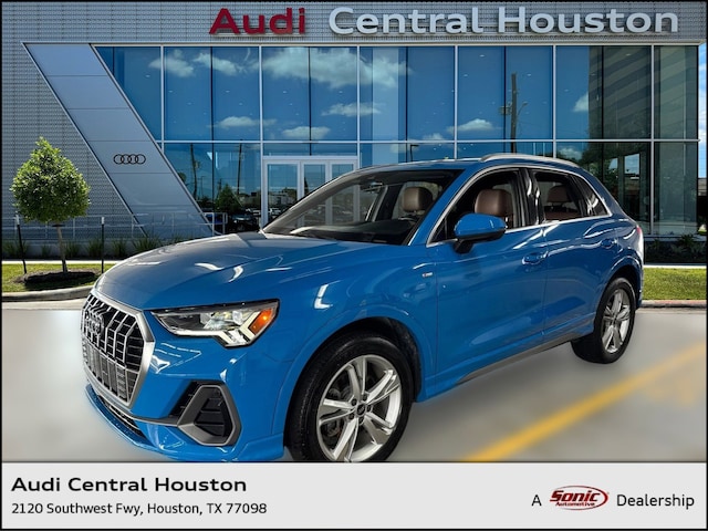 Used 2022 Audi Q3 S line Premium Plus SUV for sale in Houston