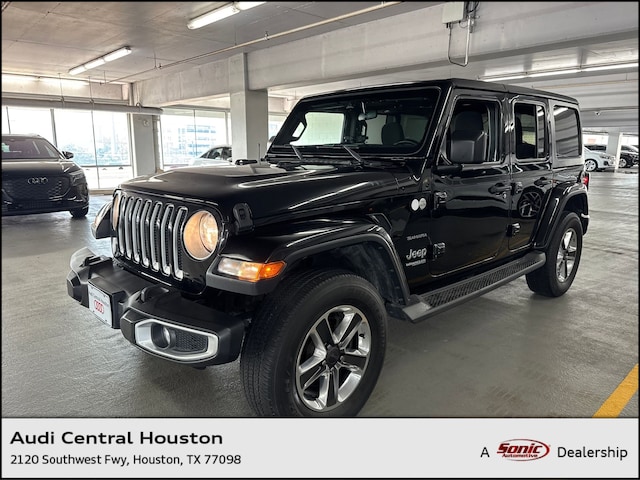 Used 2020 Jeep Wrangler Sahara SUV for sale in Houston