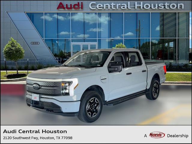 Used 2023 Ford F-150 Lightning XLT Truck SuperCrew Cab for sale in Houston
