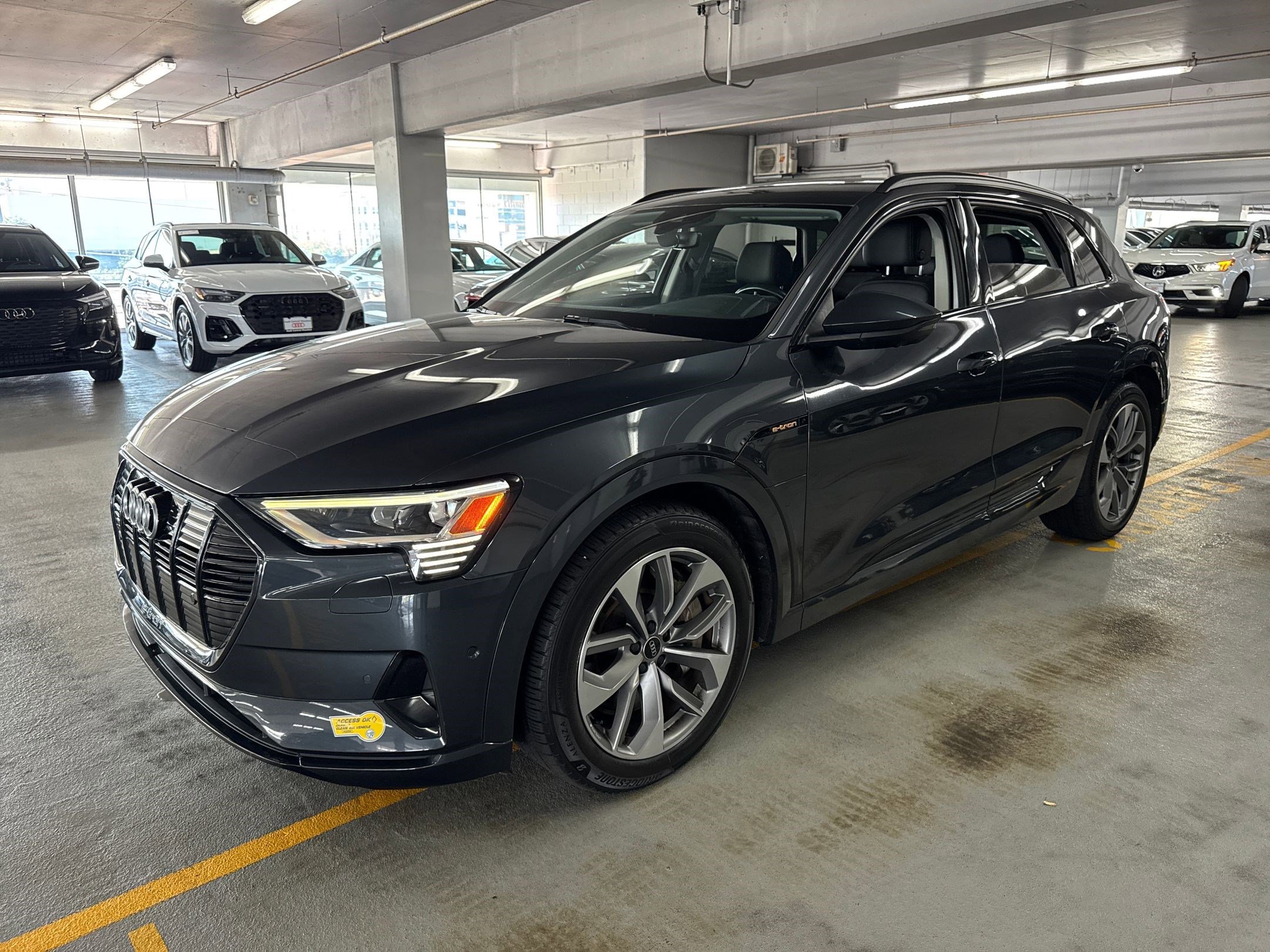 Used 2021 Audi e-tron Premium Plus with VIN WA1LAAGE1MB037757 for sale in Houston, TX