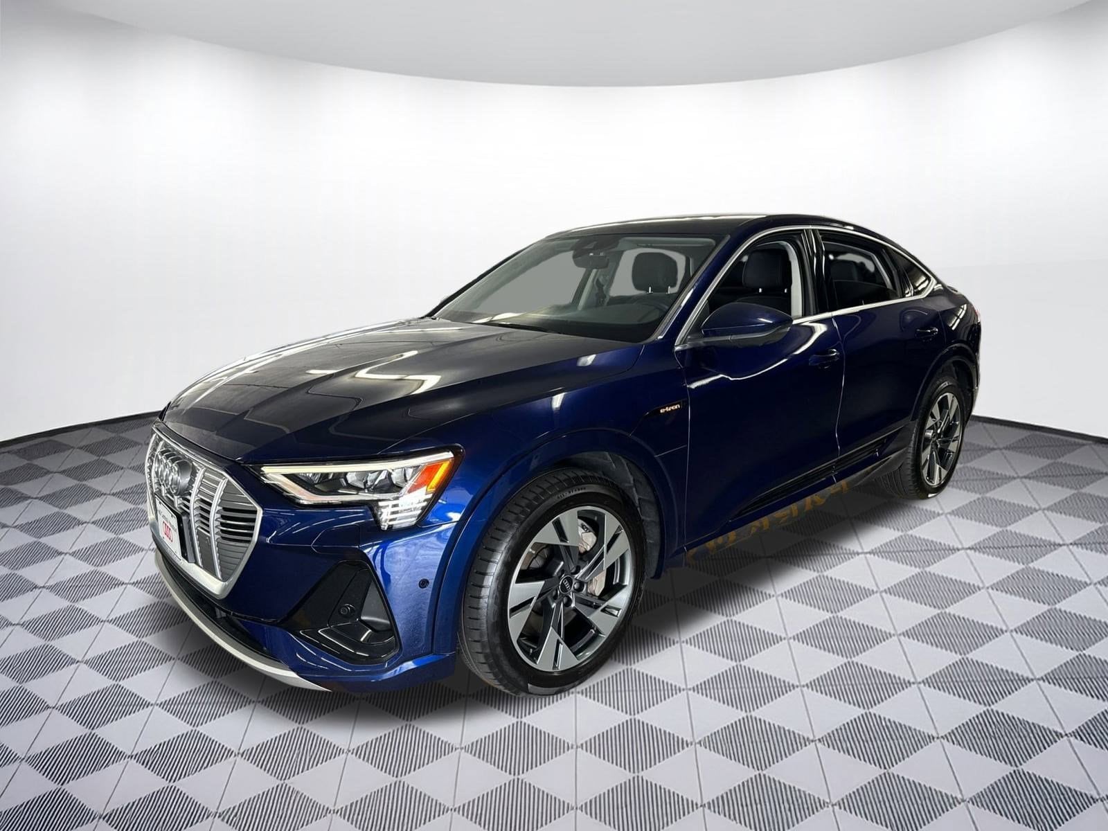 Used 2022 Audi e-tron Sportback Premium Plus with VIN WA12AAGE7NB019650 for sale in Houston, TX