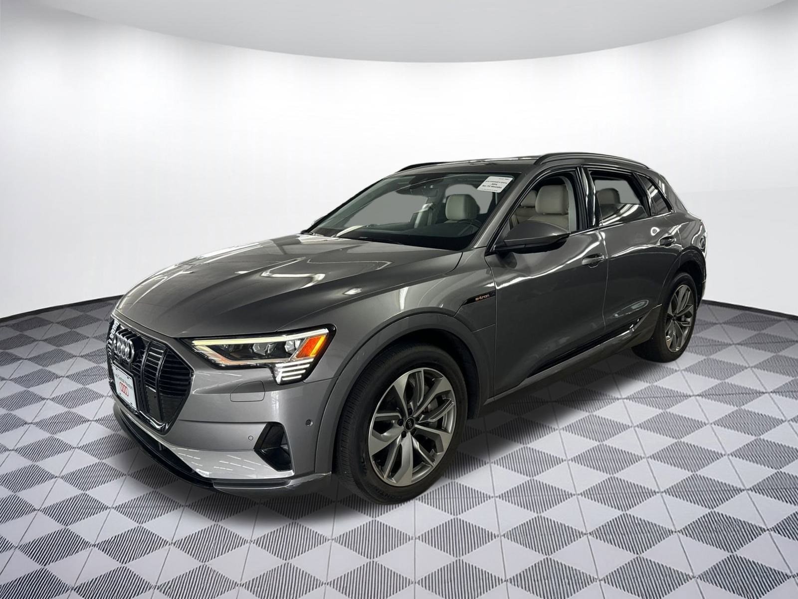 Used 2021 Audi e-tron Premium Plus with VIN WA1LAAGE9MB037618 for sale in Houston, TX