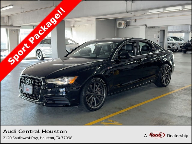 Used 2013 Audi A6 3.0T Premium Plus Sedan for sale in Houston