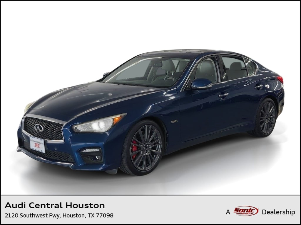 Used 2017 INFINITI Q50 Red Sport 400 Sedan