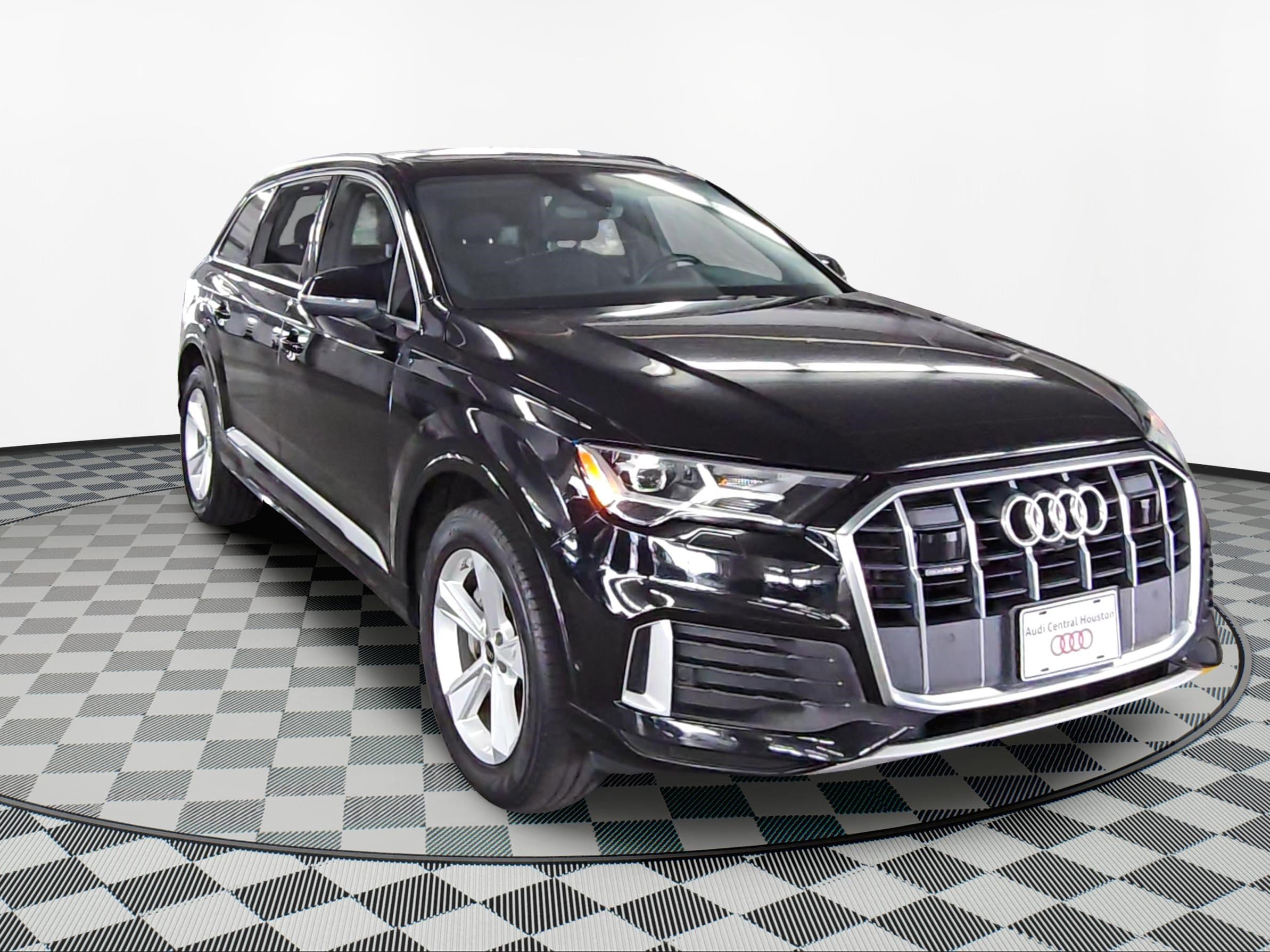 Certified 2023 Audi Q7 Premium Plus with VIN WA1LCBF79PD003173 for sale in Houston, TX