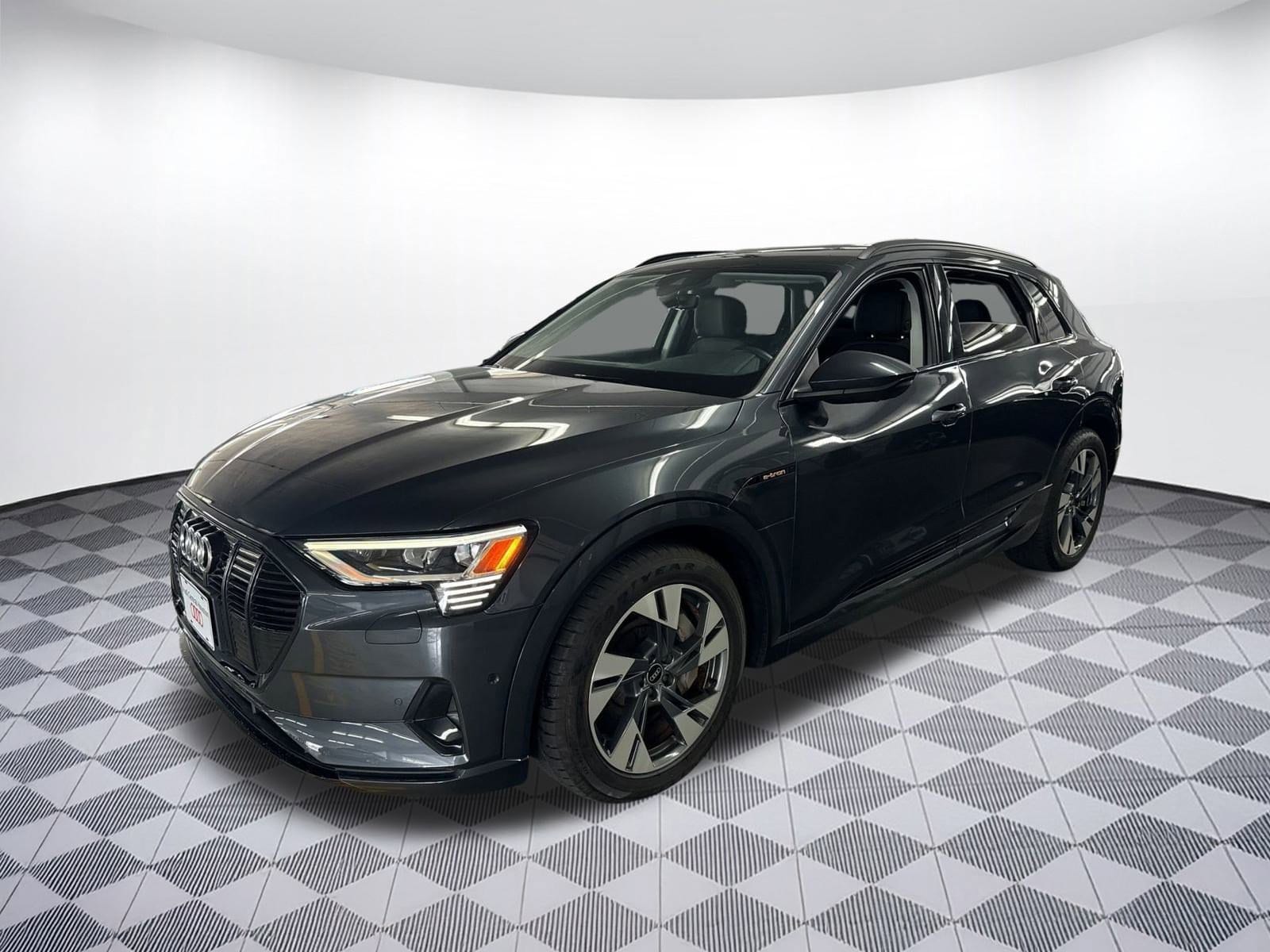 Used 2021 Audi e-tron Premium with VIN WA1AAAGE6MB013932 for sale in Houston, TX