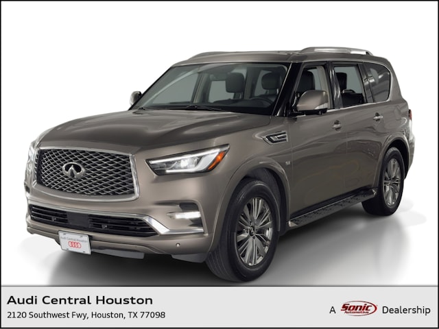 Used 2019 INFINITI QX80 LUXE SUV for sale in Houston