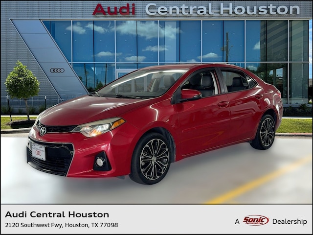 Used 2015 Toyota Corolla S Plus Sedan for sale in Houston