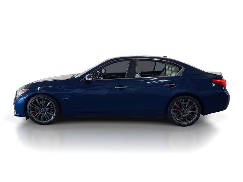 Used 2017 INFINITI Q50 Red Sport 400 Sedan