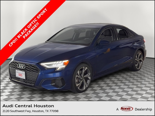 Used 2023 Audi A3 Premium Plus Sedan for sale in Houston
