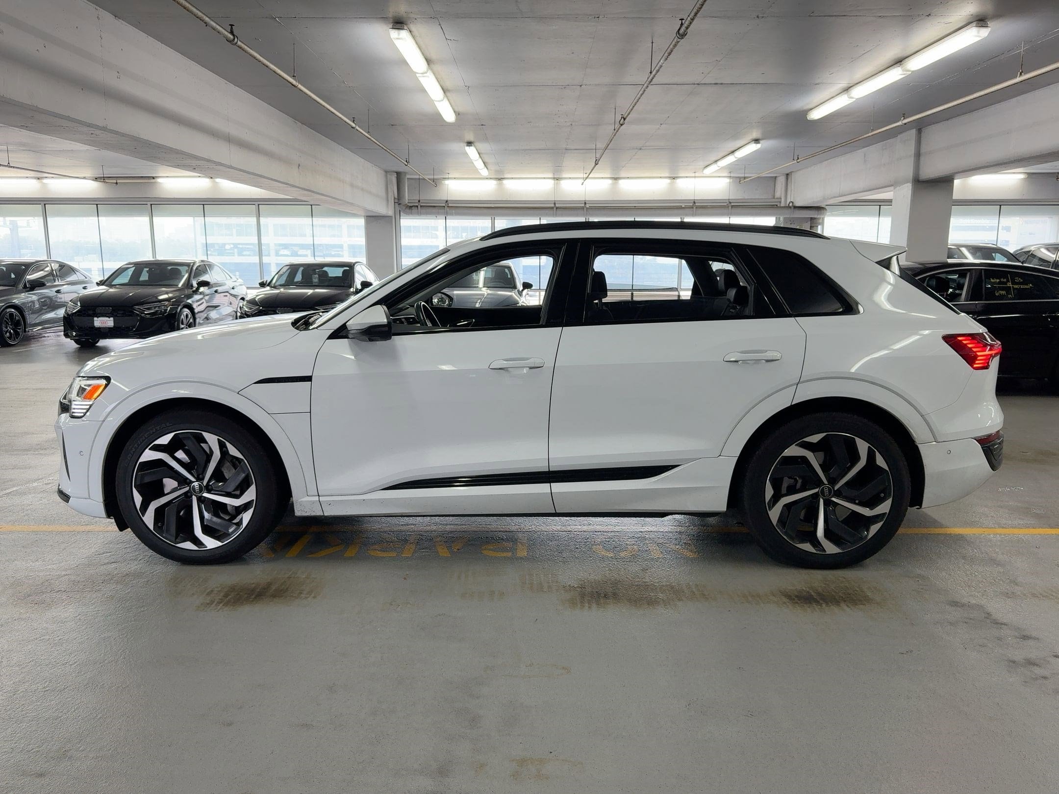 Certified 2024 Audi Q8 e-tron Premium Plus with VIN WA15AAGE9RB026439 for sale in Houston, TX