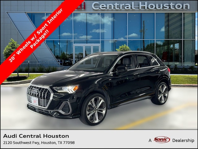 Used 2020 Audi Q3 S line Prestige SUV for sale in Houston