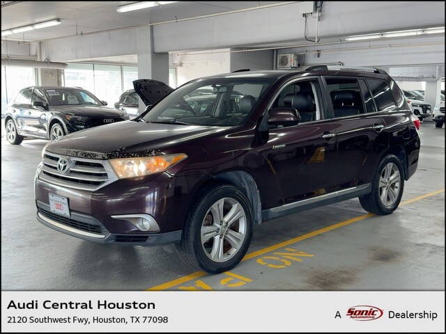 Used 2012 Toyota Highlander Limited SUV for sale in Houston