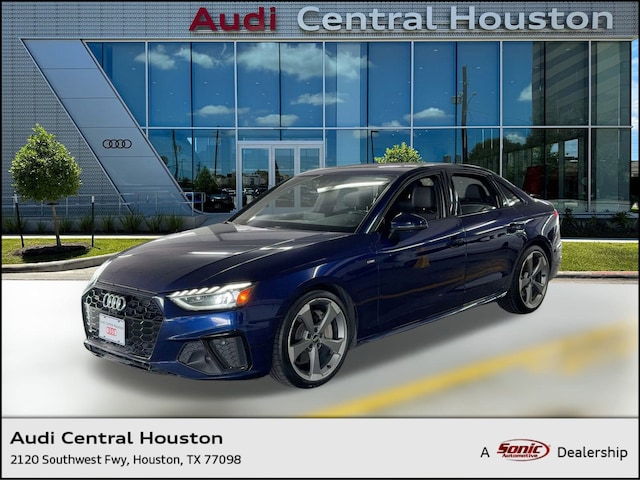 Used 2021 Audi A4 S line Premium Plus Sedan for sale in Houston