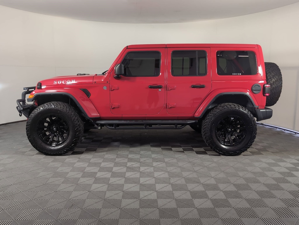 Used 2019 Jeep Wrangler Unlimited Sahara 4x4 SUV