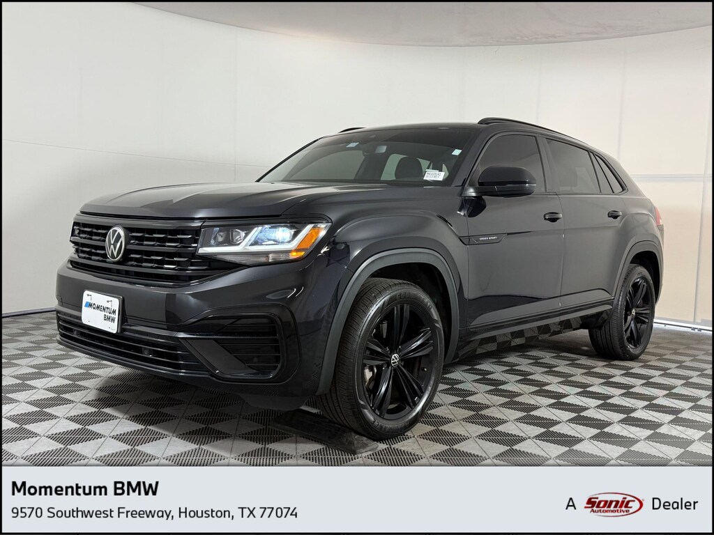 Used 2022 Volkswagen Atlas Cross Sport 2.0T SEL R-Line Black SUV
