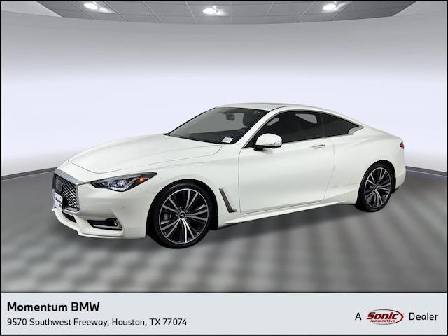 Used 2021 INFINITI Q60 3.0t LUXE Coupe for sale in Houston