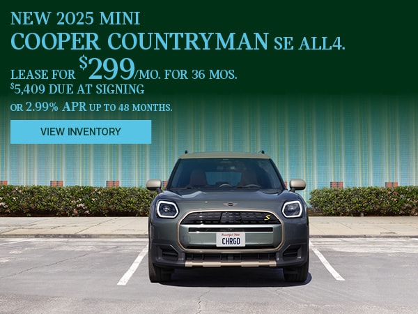 NEW 2025 MINI COOPER COUNTRYMAN SE ALL4.