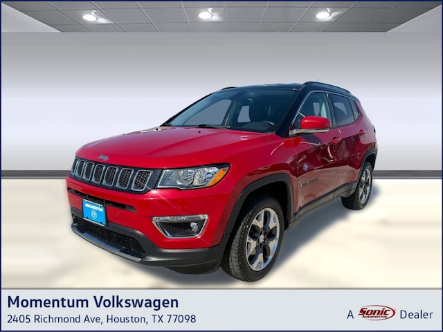 Used 2018 Jeep Compass Limited SUV for sale in Houston