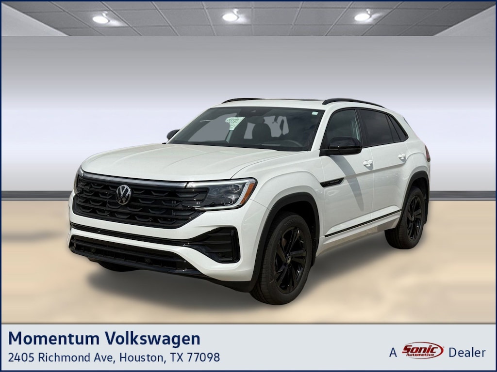 New 2026 Volkswagen Atlas Cross Sport 2.0T SEL R-Line Black SUV