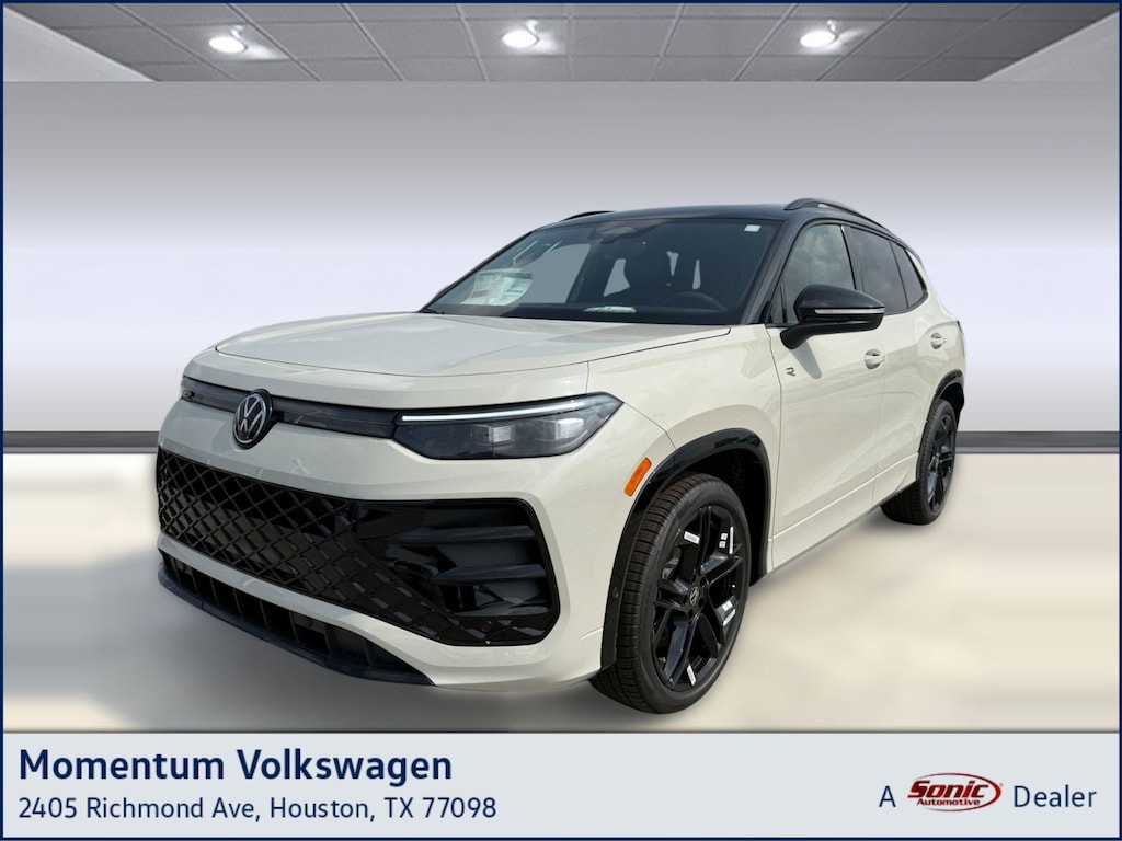 New 2026 Volkswagen Tiguan 2.0T SE R-Line Black SUV