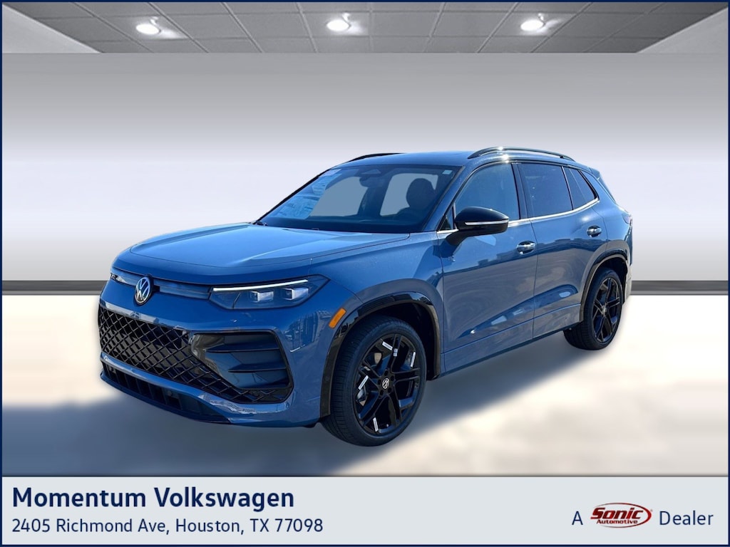 New 2026 Volkswagen Tiguan 2.0T SE R-Line Black SUV