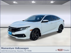 Used 2019 Honda Civic Sport Sedan serving Houston