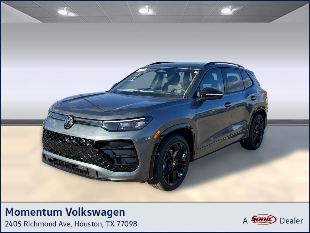 New 2026 Volkswagen Tiguan 2.0T SE R-Line Black SUV