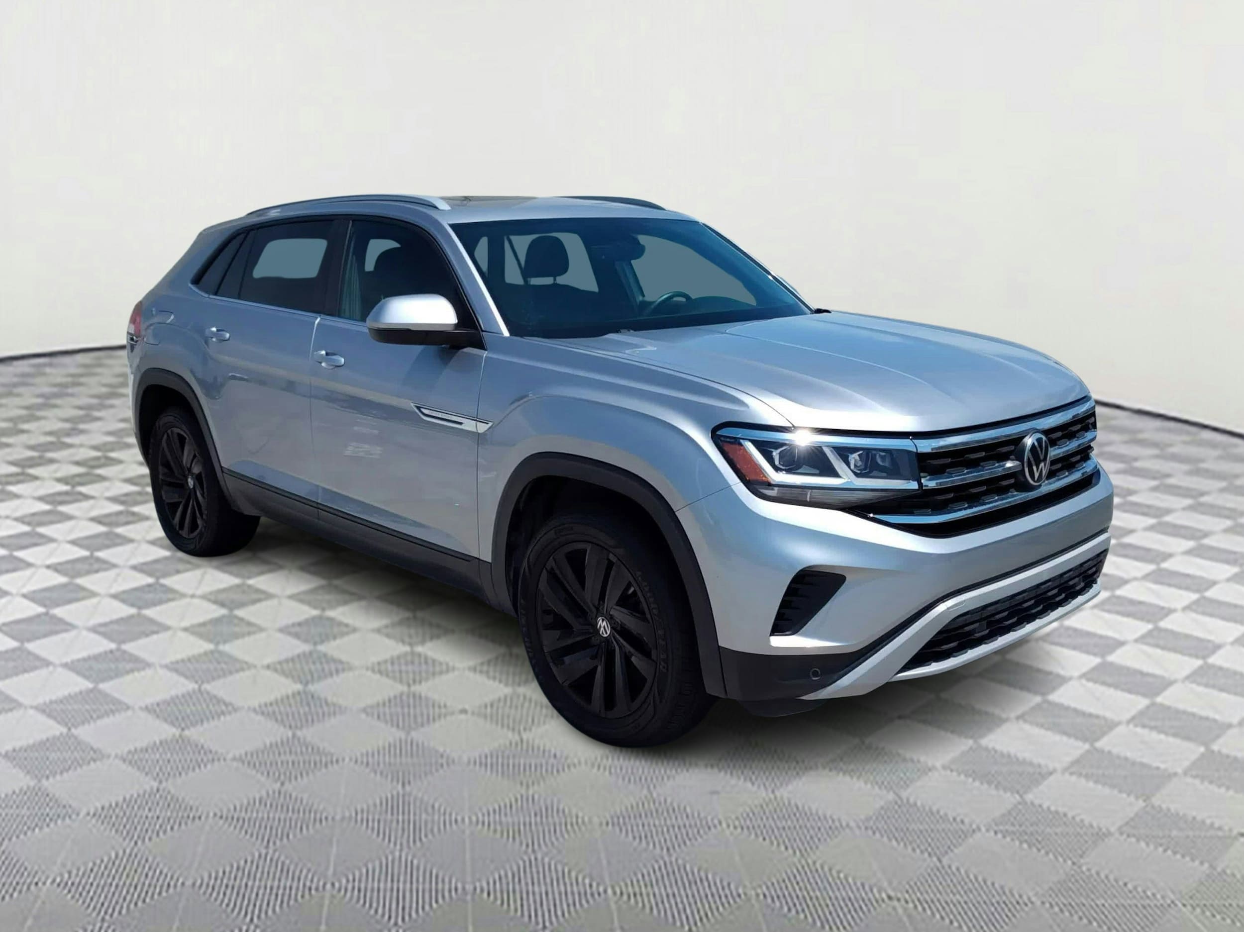 Certified 2022 Volkswagen Atlas Cross Sport SE w/Tech with VIN 1V2KE2CA4NC207604 for sale in Houston, TX
