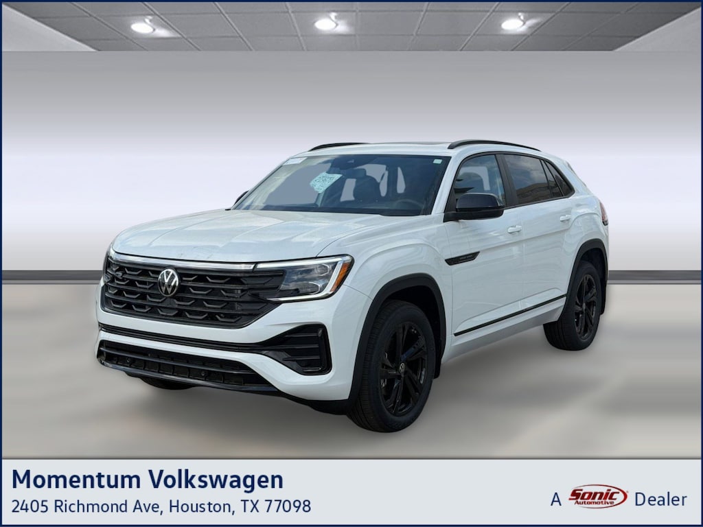 New 2026 Volkswagen Atlas Cross Sport 2.0T SEL R-Line Black SUV