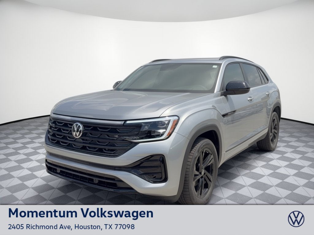 New 2026 Volkswagen Atlas Cross Sport SEL R-Line Black
