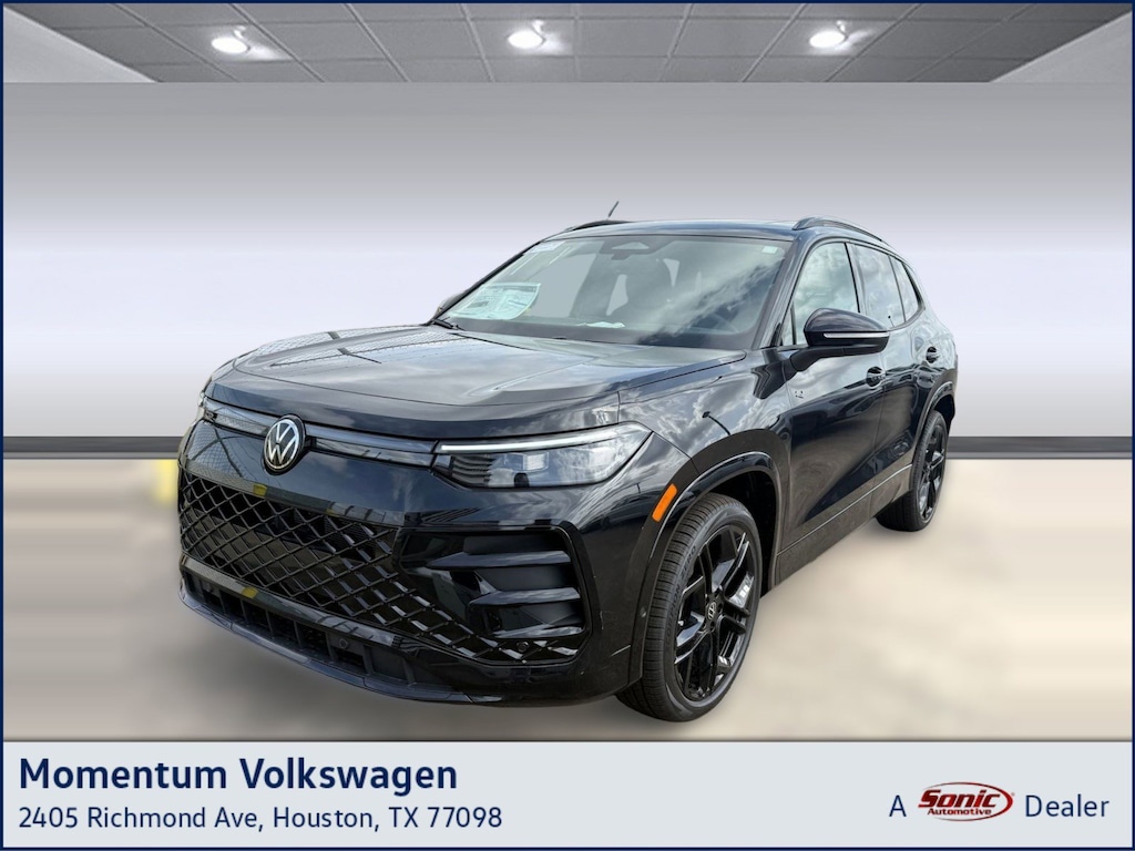 New 2026 Volkswagen Tiguan 2.0T SE R-Line Black SUV