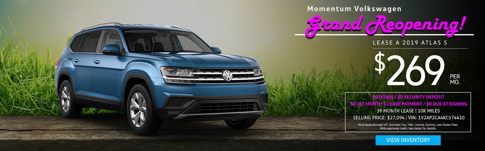 Momentum VW Volkswagen Dealer in Houston