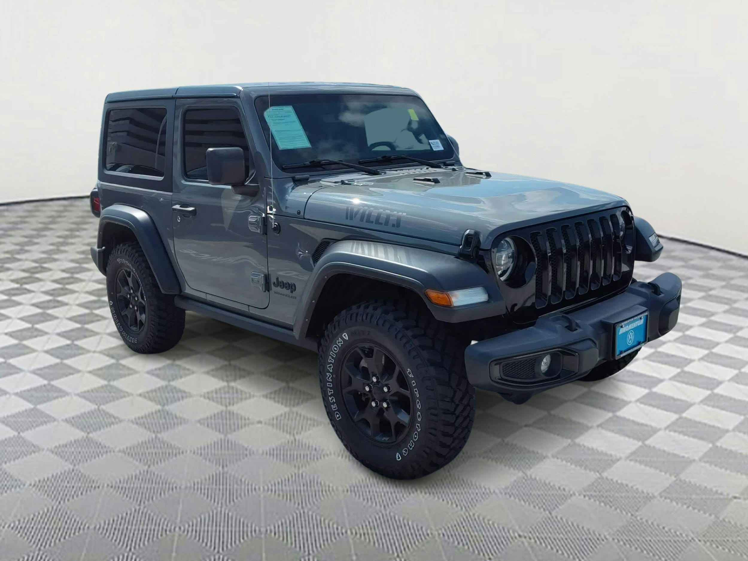 Used 2022 Jeep Wrangler Willys with VIN 1C4GJXANXNW251692 for sale in Houston, TX