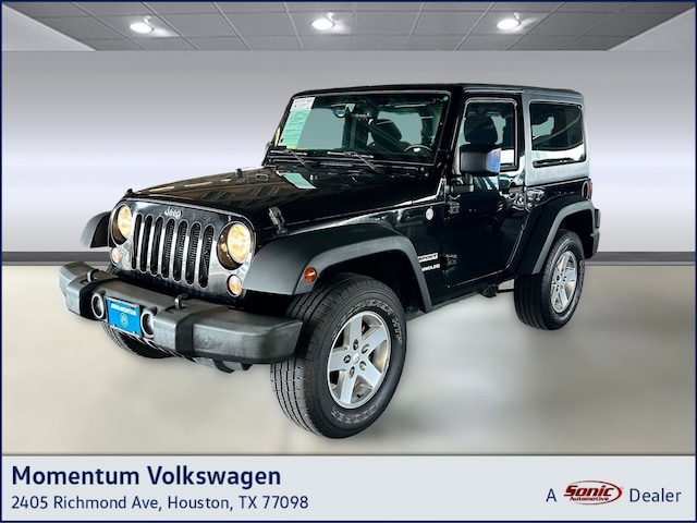 Used 2015 Jeep Wrangler Sport SUV for sale in Houston