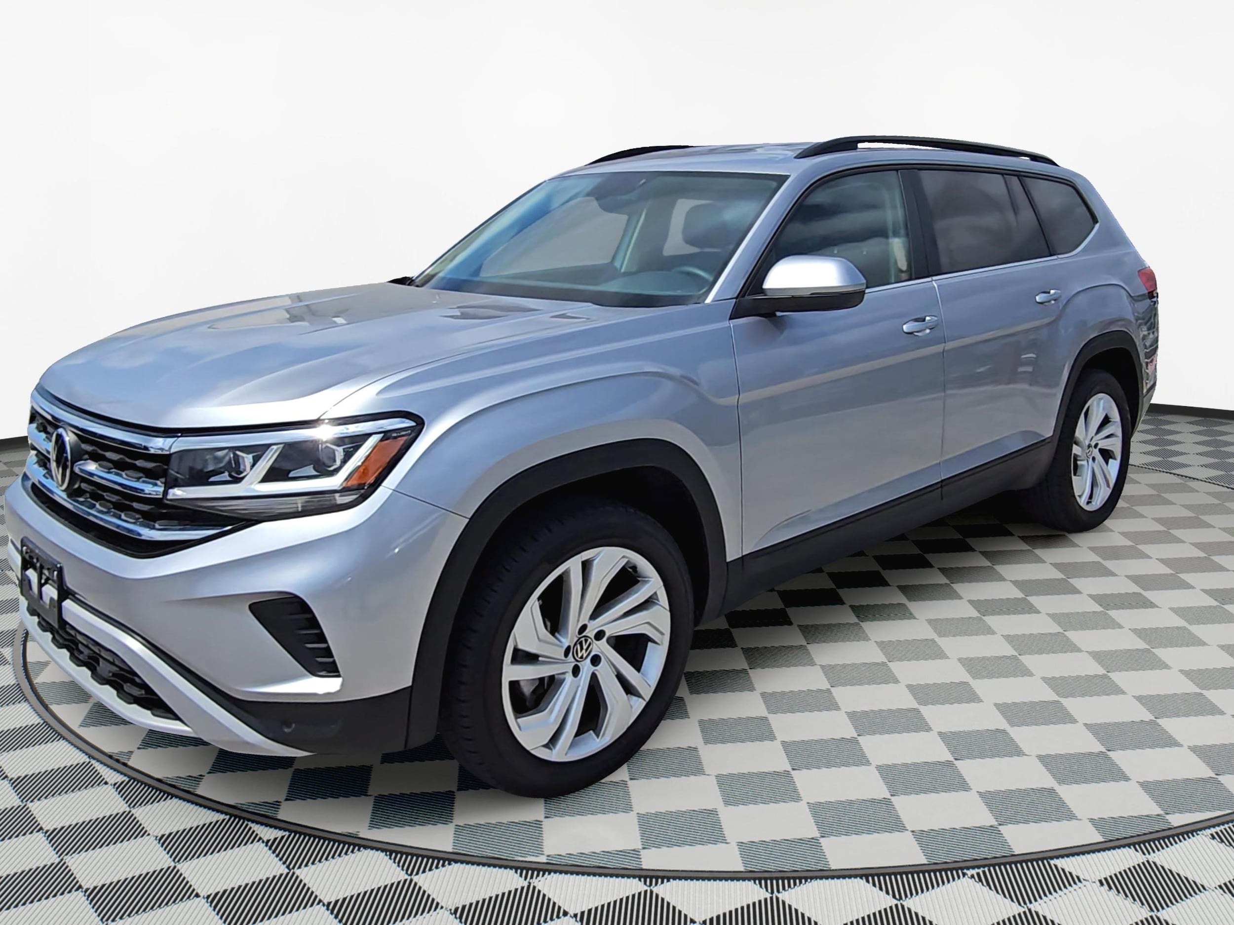 Certified 2023 Volkswagen Atlas SE w/Tech with VIN 1V2HR2CA5PC501384 for sale in Charlotte, NC