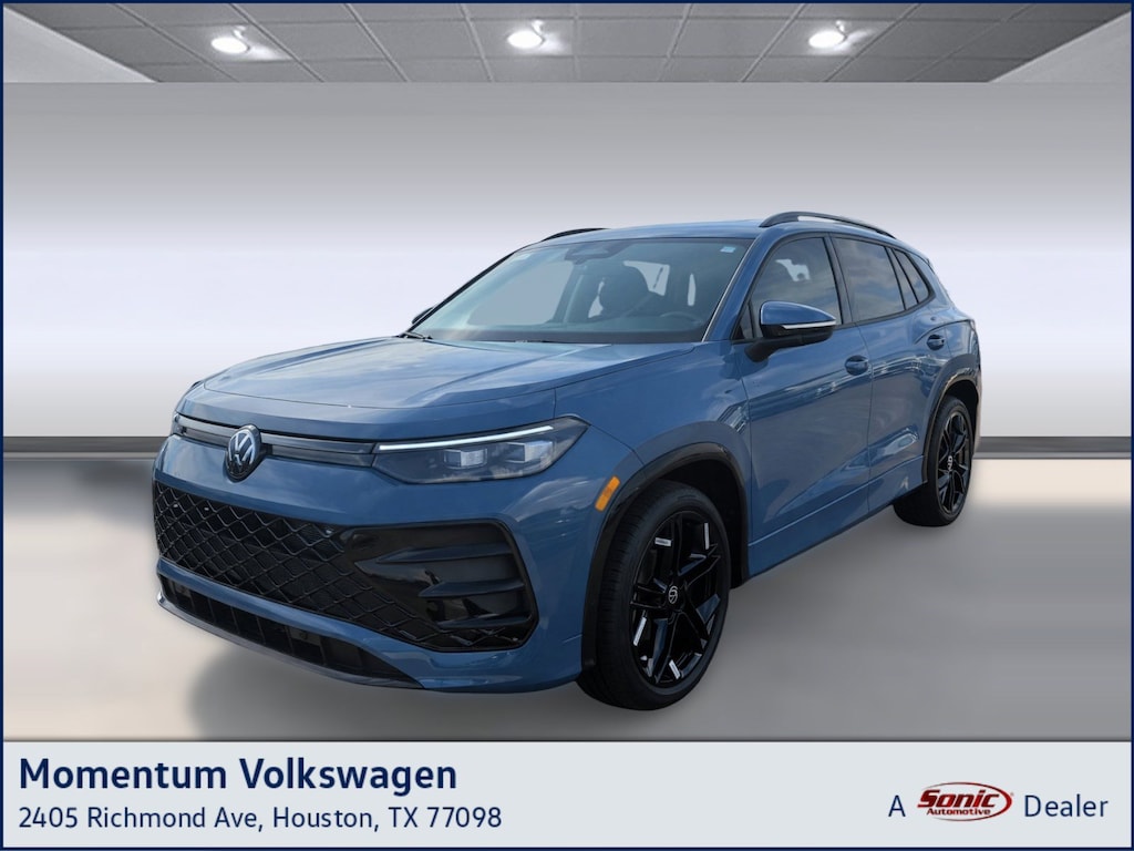 New 2026 Volkswagen Tiguan 2.0T SE R-Line Black SUV