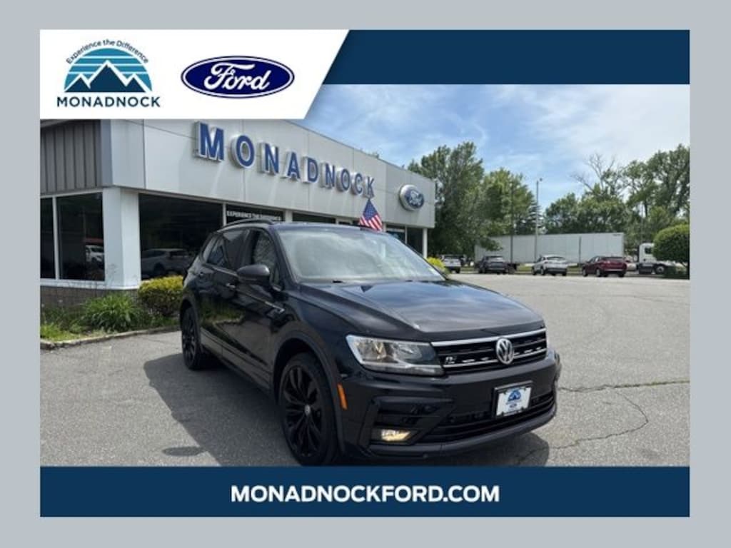 Used 2021 Volkswagen Tiguan 2.0T SE R-Line Black SUV