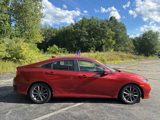Certified 2019 Honda Civic EX with VIN JHMFC1F36KX006631 for sale in Swanzey, NH